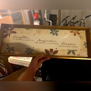 Wall Decor with Quotes